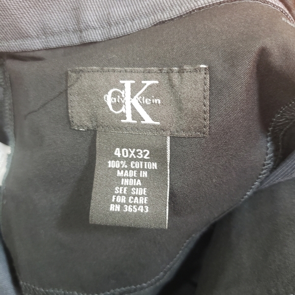 Calvin Klein men dress pants size 40 ×32 dark gray - Picture 6 of 7